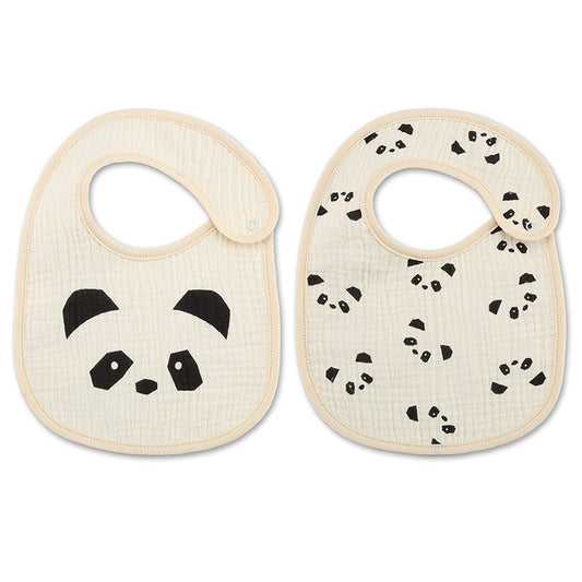 Thin Kids' Bib - Pure Cotton Waterproof Gauze Towel